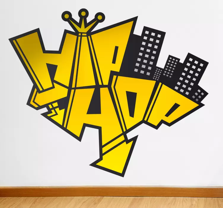 Sticker hiphop - TenStickers