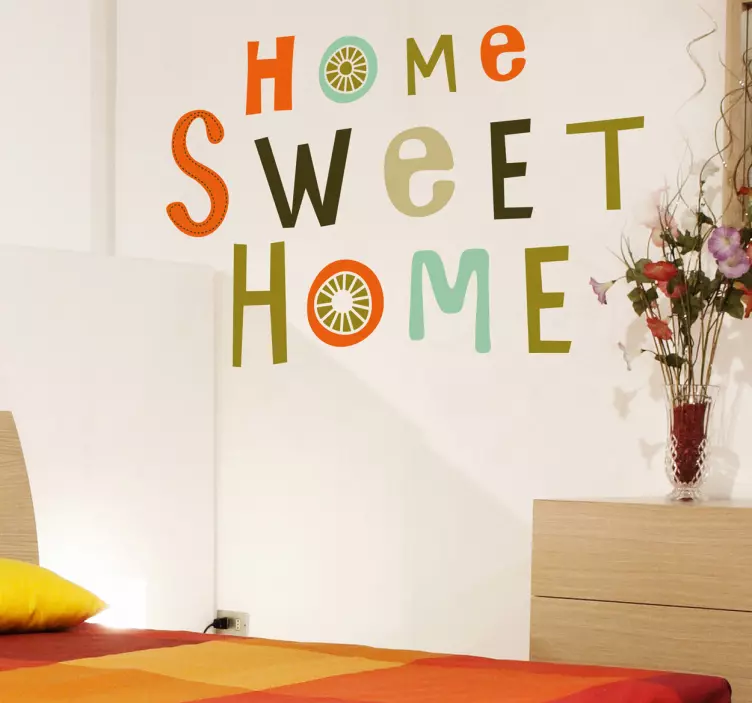Sticker Home sweet home - TenStickers