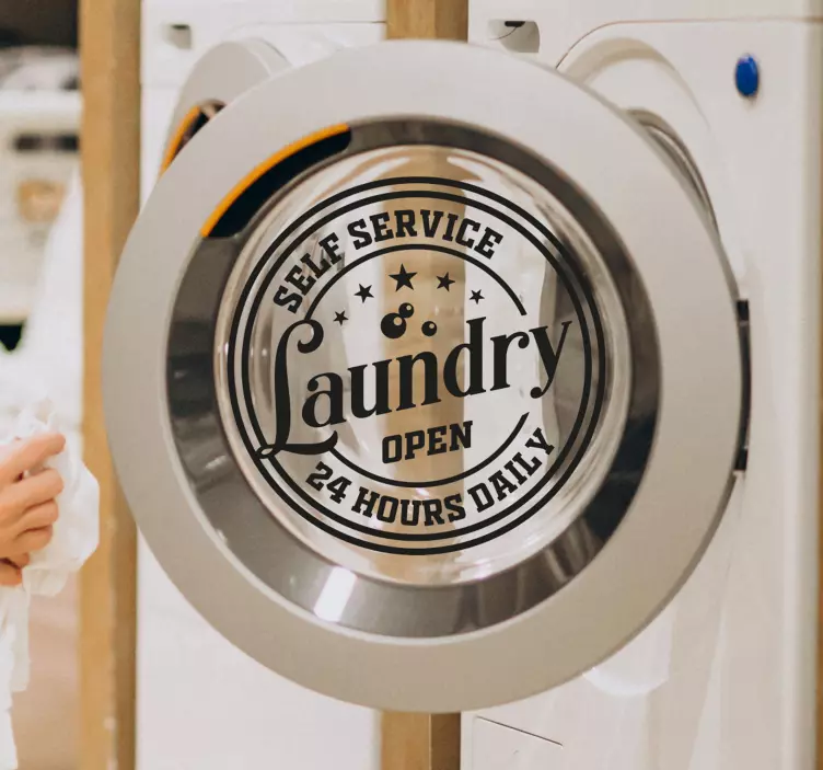 Huishoudelijke apparaten stickers Wasruimte - TenStickers