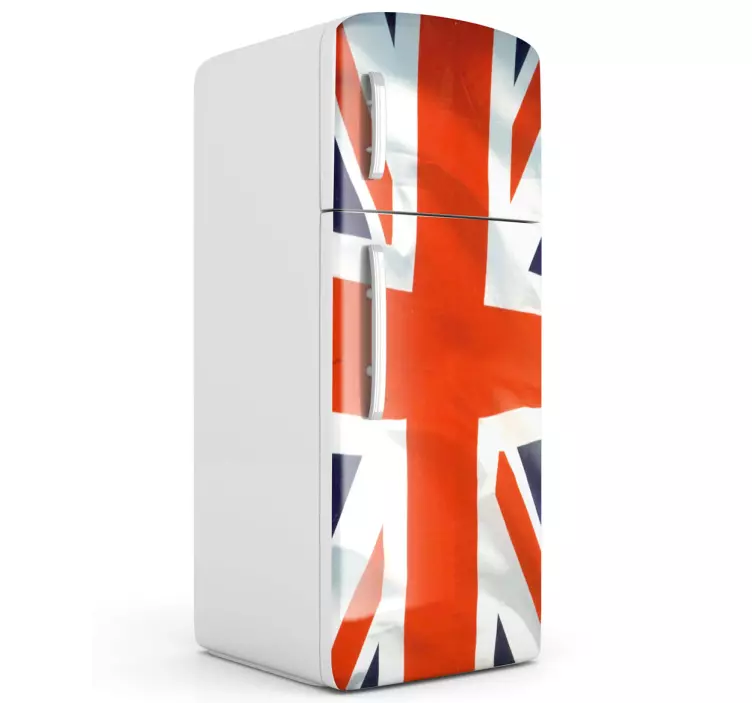 Sticker koelkast Union Jack - TenStickers