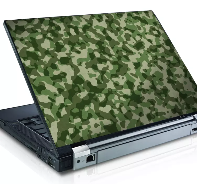 Sticker laptop camouflage - TenStickers
