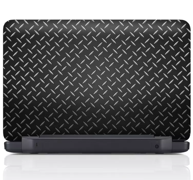 Sticker laptop metaal - TenStickers