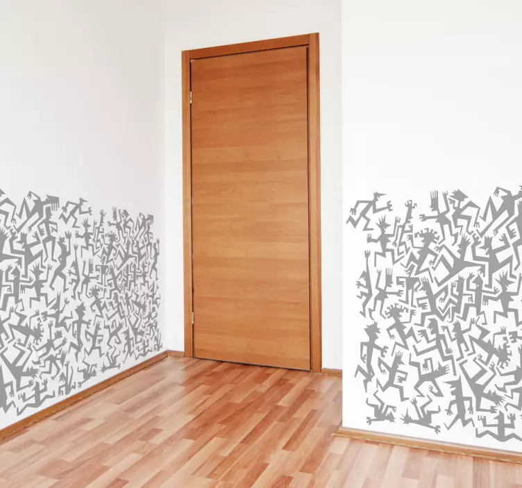 Sticker poppetjes mannetjes figuren - TenStickers