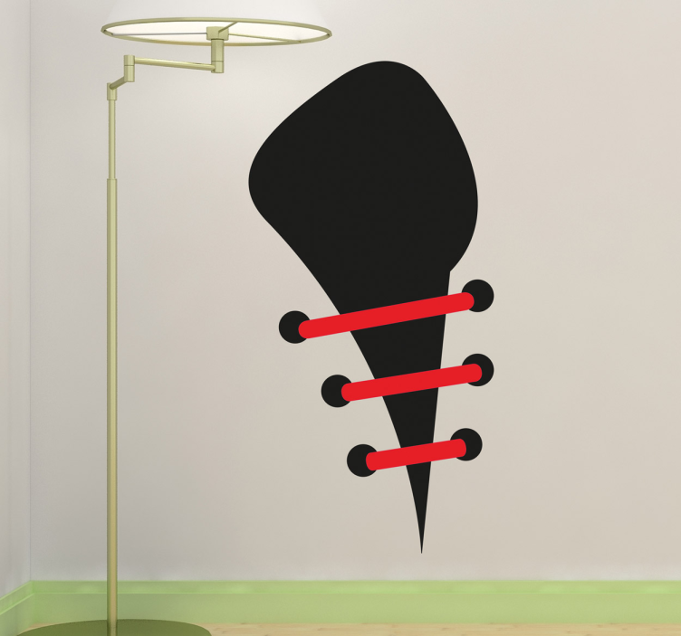 Sticker Schoenveters - TenStickers