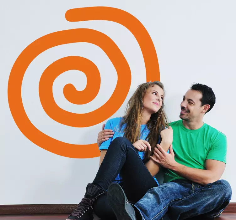 Sticker spiraal - TenStickers