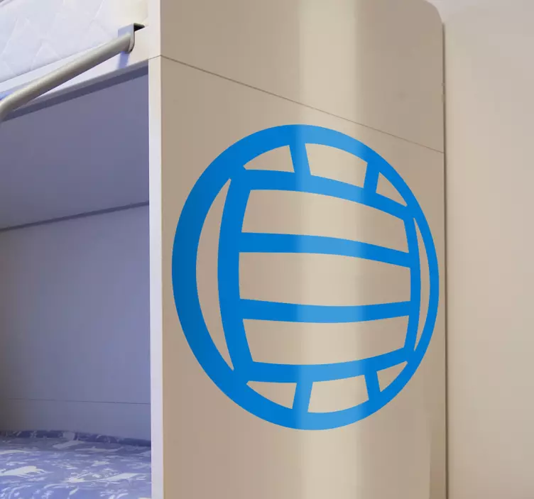 Sticker sport volleybal - TenStickers