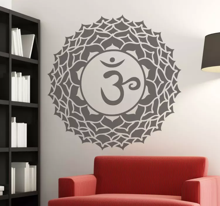 sticker symbool chakra sahasrara - TenStickers