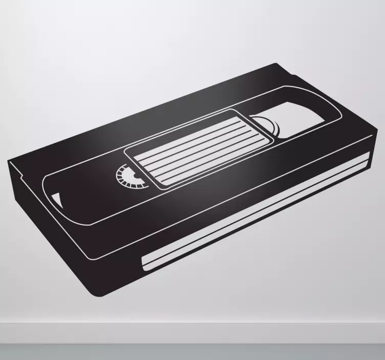 Sticker VHS videocassette - TenStickers