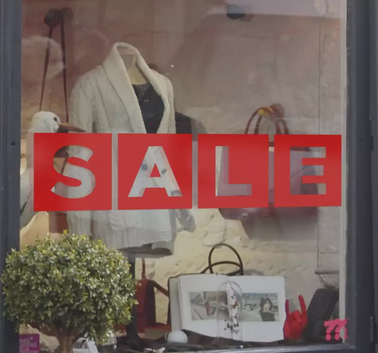 Stickerdozen uk korting sticker - TenStickers