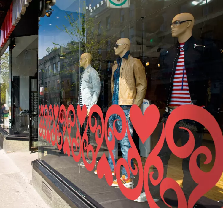 Stickers decoratie valentijn - TenStickers