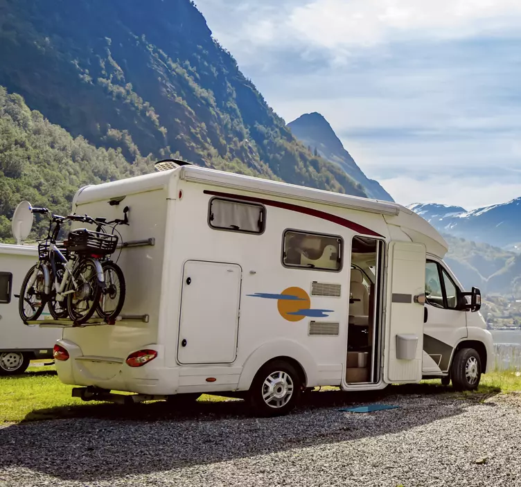 Wetenschap sticker zon met wolken - TenStickers