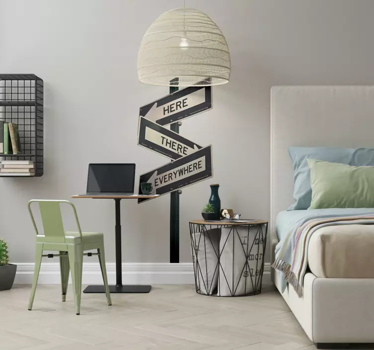 Straat boord moderne stijl - TenStickers