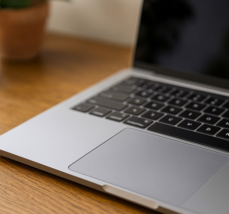 Transparante vlekbeschermer touchpad sticker - TenStickers