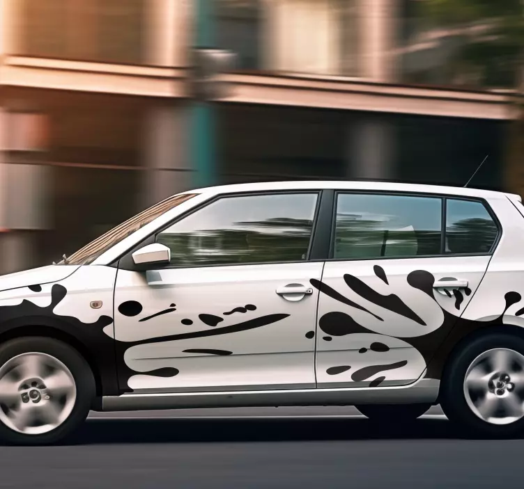 Verf spetters bestickering auto - TenStickers