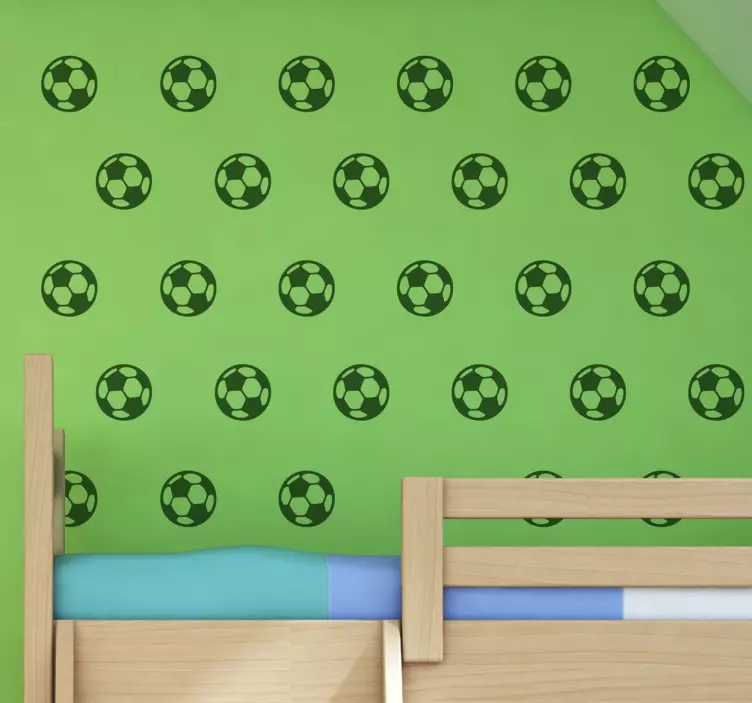 Wandsticker Voetbal - TenStickers