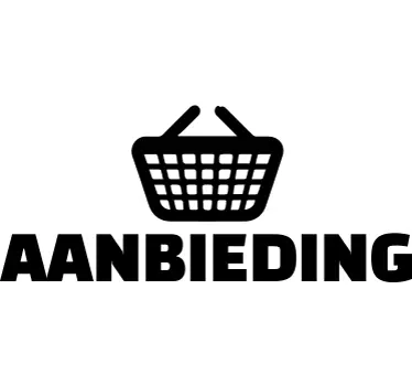 Muursticker aanbieding winkelmand - TenStickers