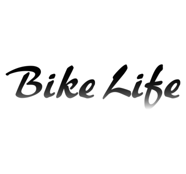 Fiets leven tekst fiets sticker - TenStickers