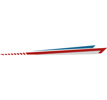 Strepen zijkant caravan sticker - TenStickers