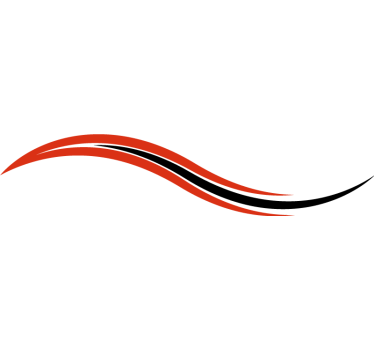 Golvende strepen camper sticker - TenStickers