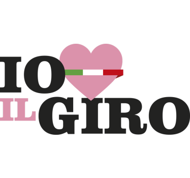 Ik hou van giro autosticker - TenStickers