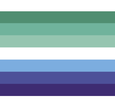 Homo vlag autosticker - TenStickers