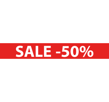 Persoonlijke korting korting sticker - TenStickers