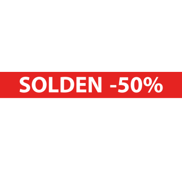 Persoonlijke korting korting sticker - TenStickers