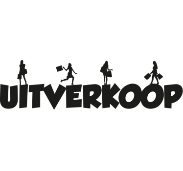 Winkelen korting sticker - TenStickers
