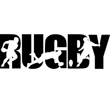 Sticker Rugby - TenStickers