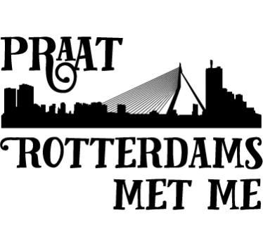 Autosticker Praat Rotterdams - TenStickers