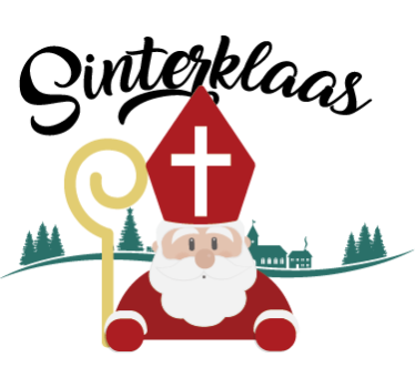 Sticker Sinterklaas tekening - TenStickers