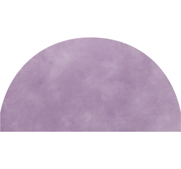 Paarse textuur imitatie slaapkamer muursticker - TenStickers