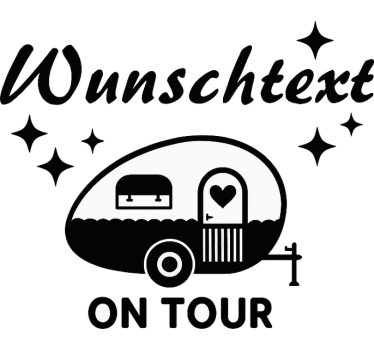 custom op tournee caravan sticker - TenStickers