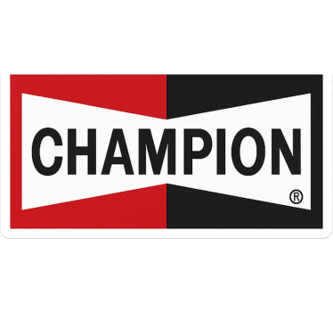 Rood zwarte kampioen autosticker - TenStickers
