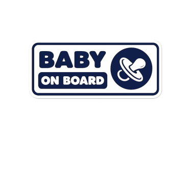 Autosticker baby aan boord sticker - TenStickers