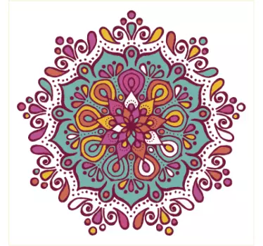 Tegelstickers keuken mandala - TenStickers