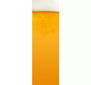 Koelkast sticker bier - TenStickers