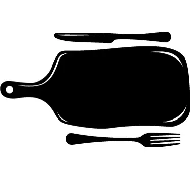 Krijtbord sticker keuken - TenStickers
