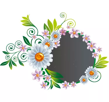 Raamwinkel Korting Sticker - TenStickers