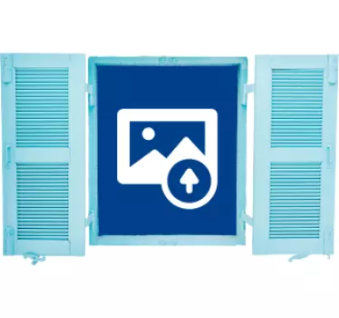Muursticker Trompe-l'oeil gepersonaliseerd - TenStickers