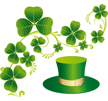 Sticker viering sint patrick's day - TenStickers