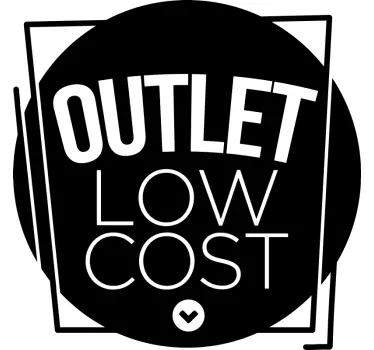 Etalage sticker Outlet low cost - TenStickers