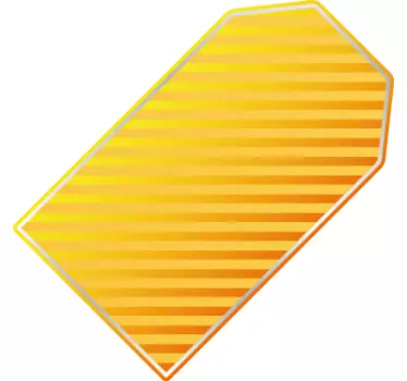 Sticker goud etiket winkel promotie - TenStickers