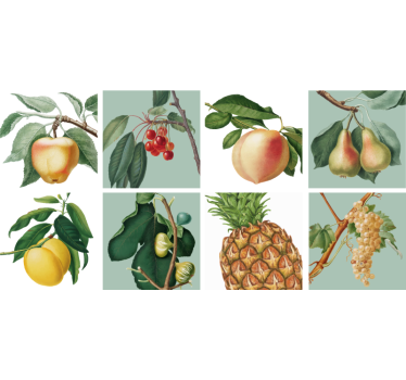 Tegelstickers keuken fruit - TenStickers