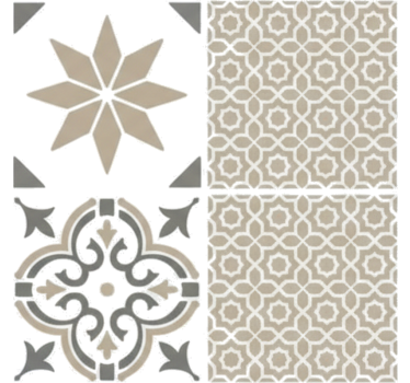 Tegelsticker sandstone marokkaanse mozaïek - TenStickers