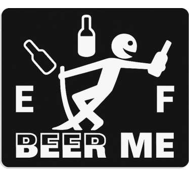 Autosticker bier voor mij - TenStickers