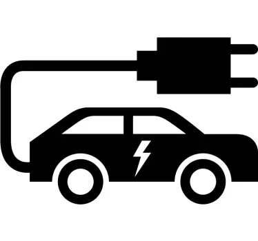 Stickers voor elektrische voertuigen - TenStickers