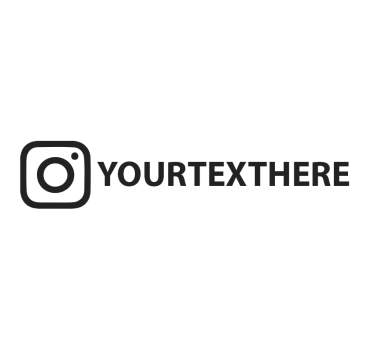 Autosticker instagram gebruikersnaam - TenStickers