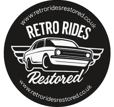 Autosticker retro cirkelvormige voorruit - TenStickers