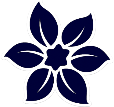 Autosticker elegante bloemenbloei - TenStickers